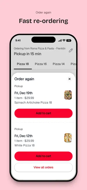 Roma Pizza & Pasta To Go screenshot 4
