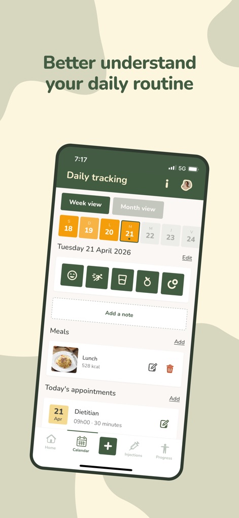 GLP1Suivi – Injection Tracker - Health & Fitness App | MWM
