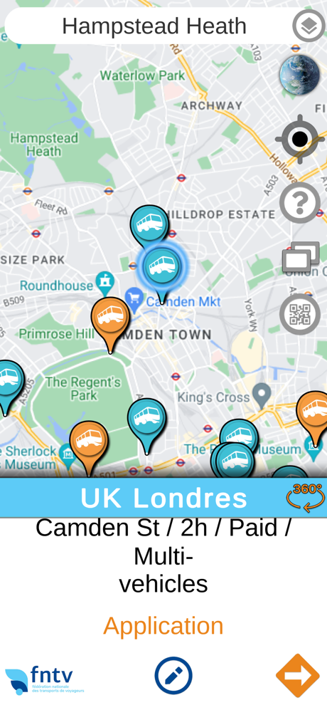 Buspark Europe - Coach parking screenshot 1