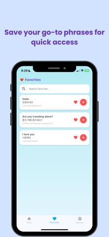 Korean Phrasebook for Travel screenshot