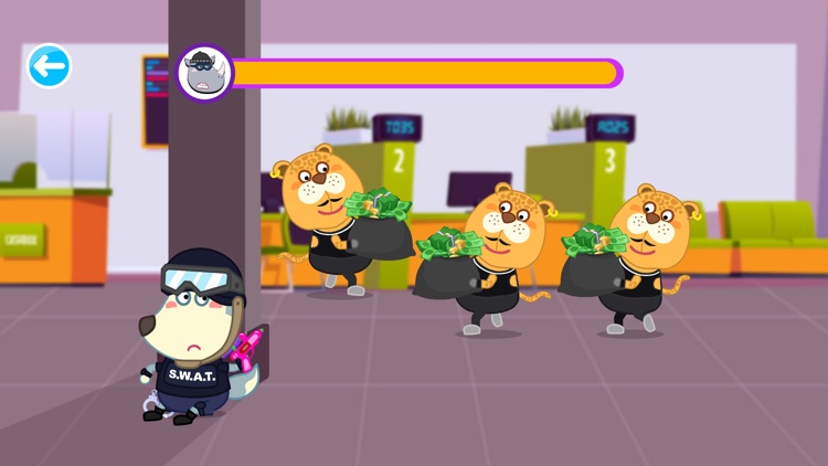 Wolfoo Police Station, Cop Car