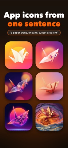 IconForge - AI App Icon Maker Screenshot 1 of 6