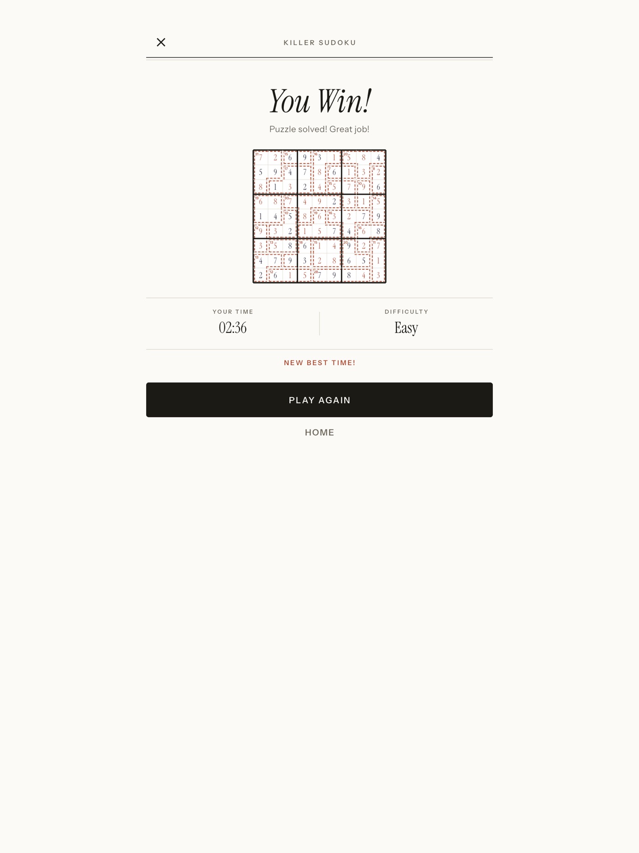 Screenshot 10 of Killer Sudoku: Sum Puzzle