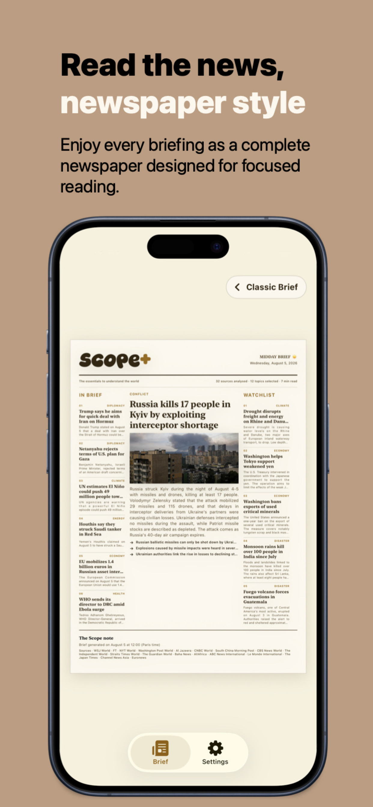 Scope – Daily News Brief screenshot 3