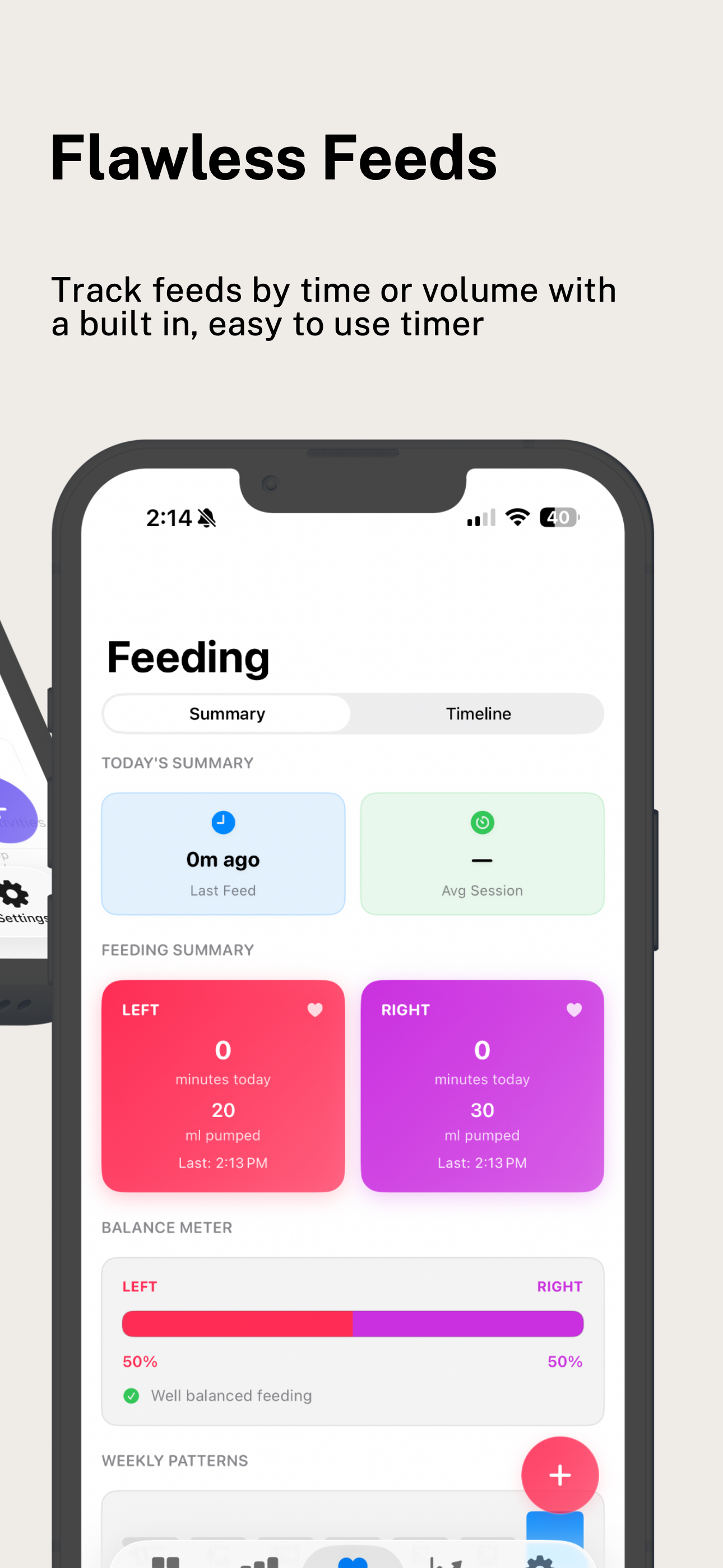 lil baby tracker - newborn log screenshot 3
