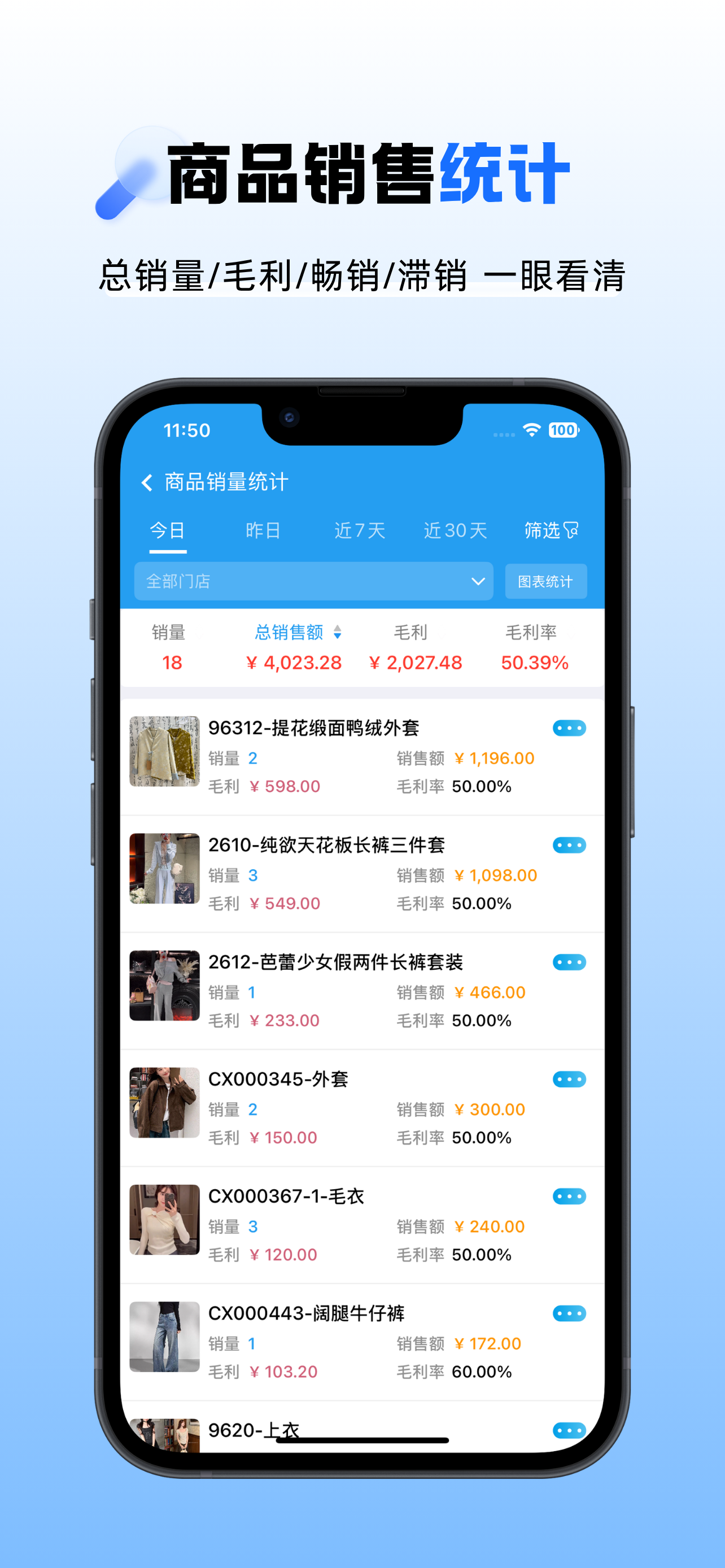 快售零售版-服装店开单收银库存会员管理系统 screenshot 4