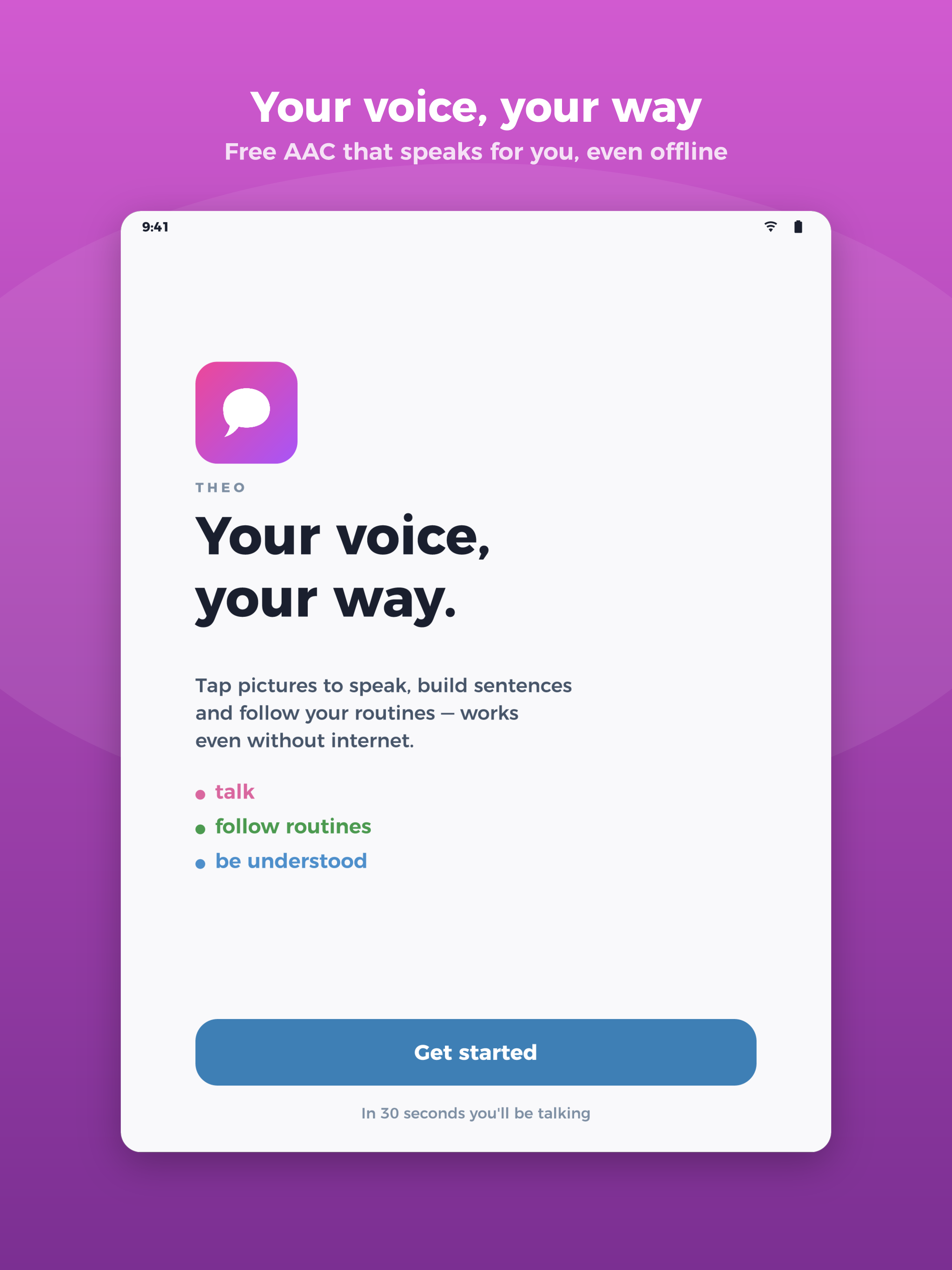 falatheo: aac communication screenshot 10