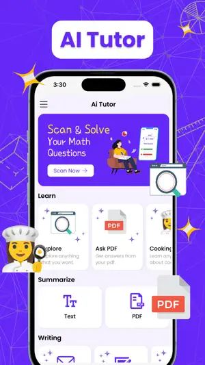 Math AI Homework Helper Tutor screenshot 1