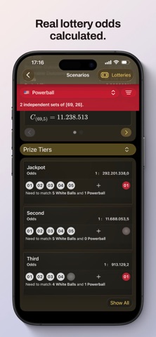 Combinations & Probabilities Screenshot 5 of 7