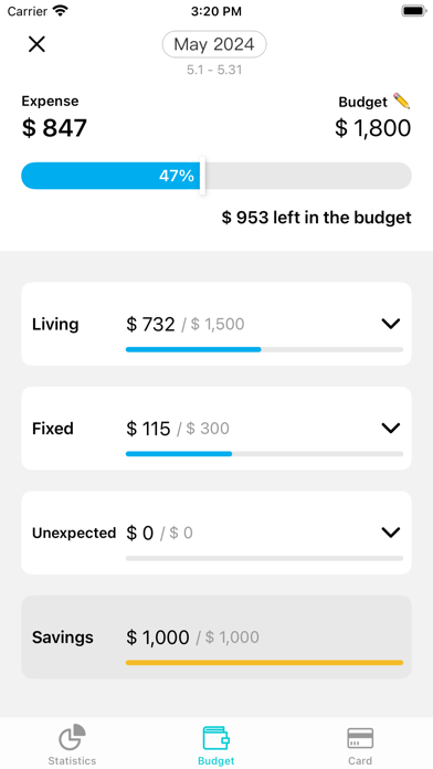 Weple Money - Expense Manager Screenshot