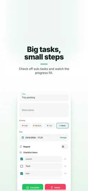 Sticky Tasks: Repeat Reminders screenshot 4
