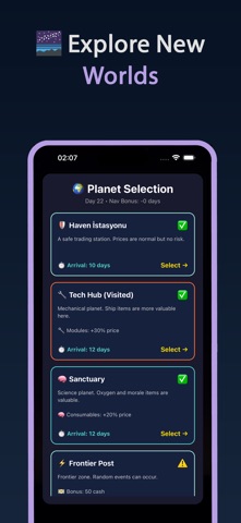 Survival: Space iPhone screenshot