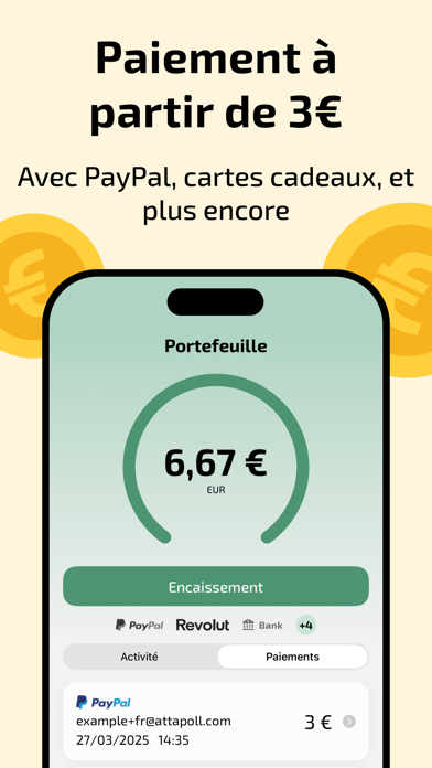 Screenshot #3 pour AttaPoll - Sondages rémunérés
