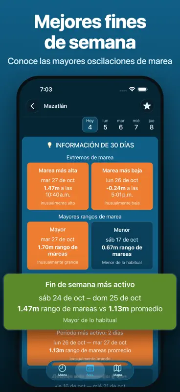 Mareas cercanas screenshot 5 of 8