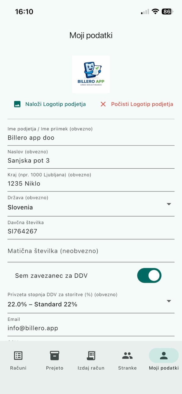iPhone screenshot