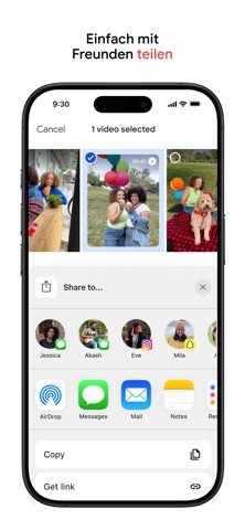 Google Fotos App Store preview screenshot 4