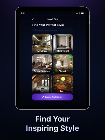Interior Design: Room Decor AI iPad screenshot