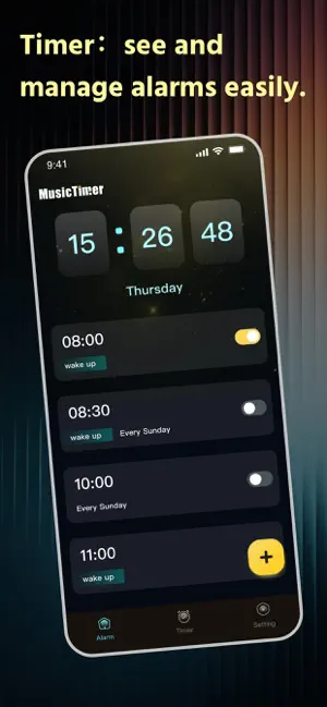 MusicTimer-DayStart screenshot 1