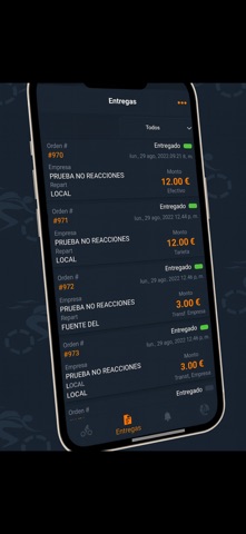 Repartidores Manager screenshot