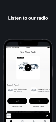 New Shore Radio screenshot