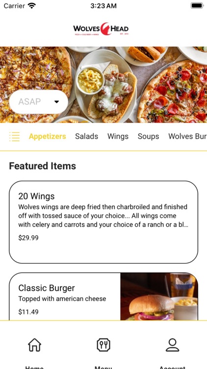 Wolveshead Pizza & Wings