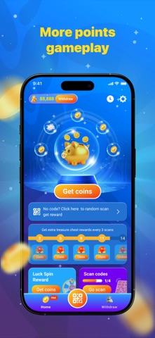 TreasureScan:Product Info&Coin iPhone screenshot