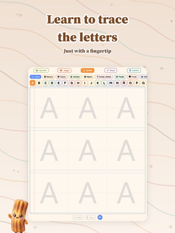 Pequeño Churro - Bebé español iPad screenshot