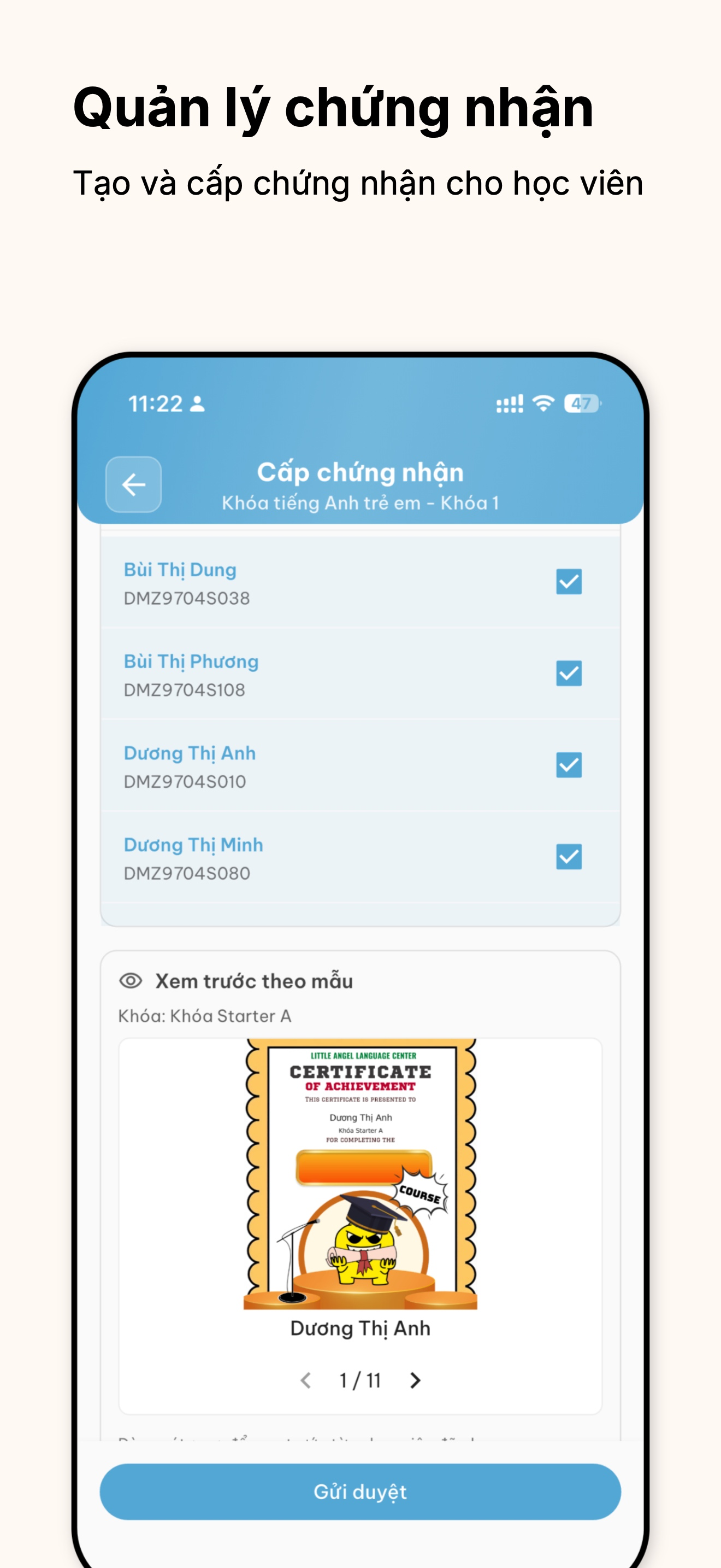eGalaxy Lite: Lớp Học Tinh Gọn screenshot 9