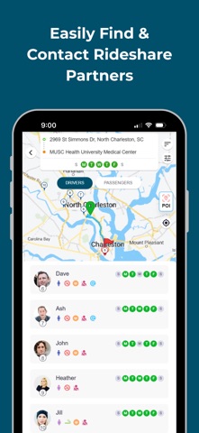MUSC Commutes iPhone screenshot