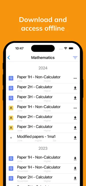 My Past Papers screenshot 3
