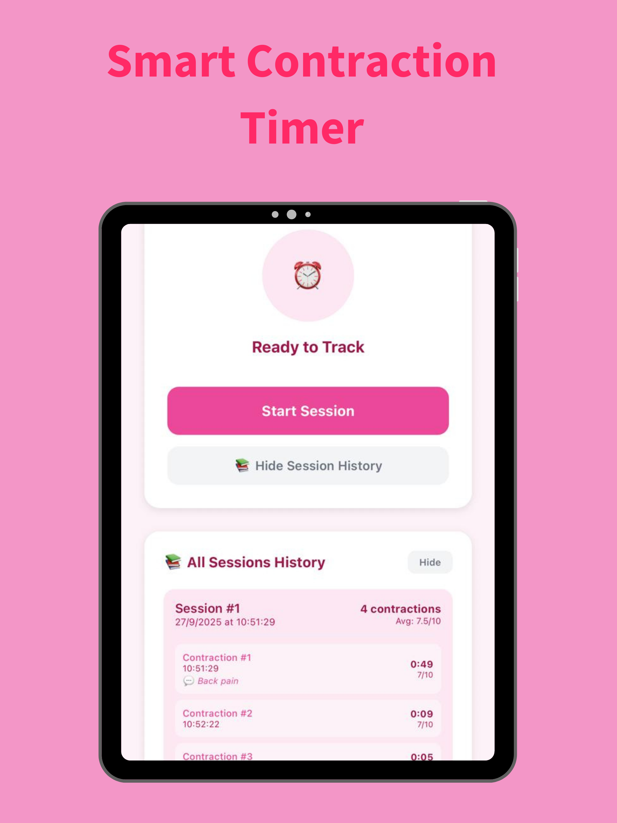 Baby Kick Tracker: Contraction screenshot 8