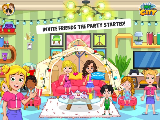 My City: Pajama Party Night iPad screenshot 4 - Games app