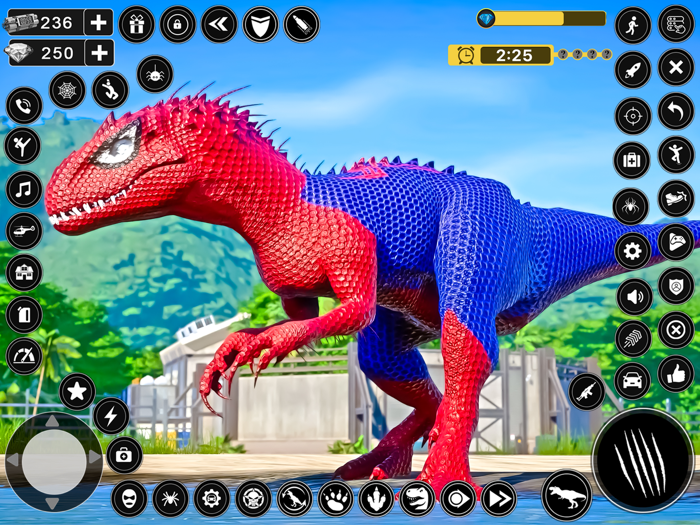 Dinosaur Monster City Rampage