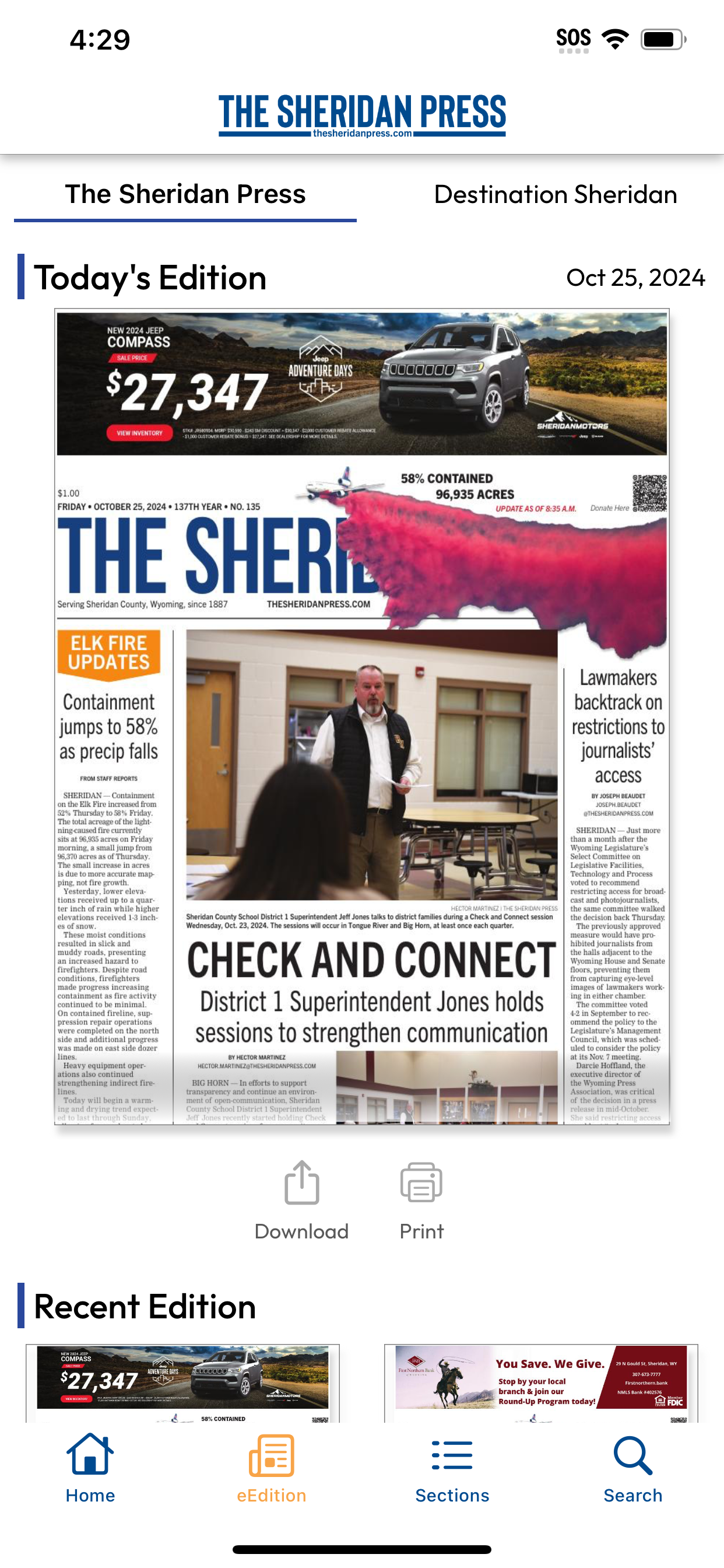 The Sheridan Press screenshot 6