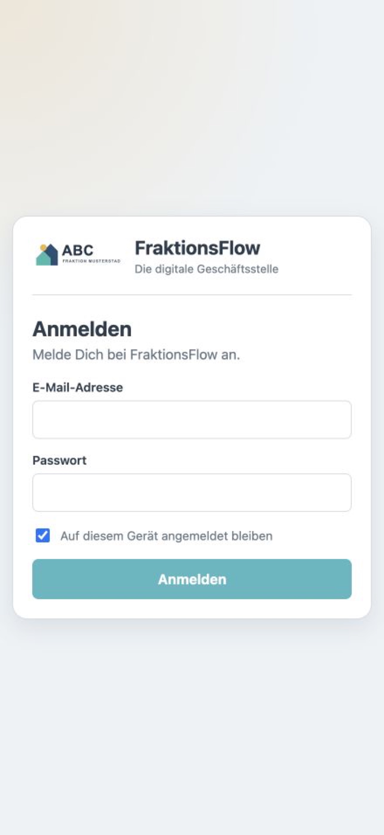 Screenshot 2 of FraktionsFlow