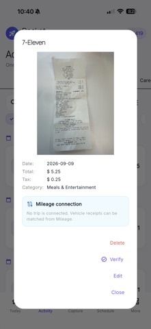 Rocket Receipts Screenshot 1 of 4