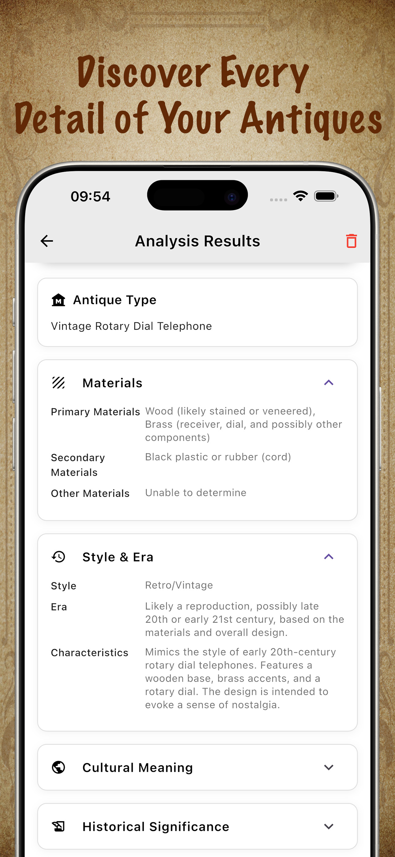 Antique Identifier :Relico screenshot 3