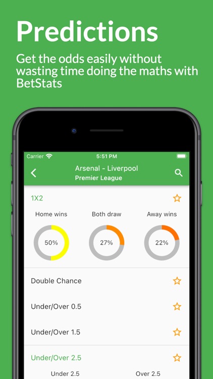 BetStats - Football prediction