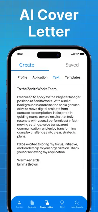 Resume Builder & CV Maker AI: Screenshot 6 von 10