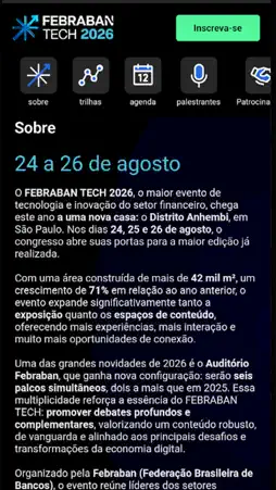 Febraban Tech screenshot 6