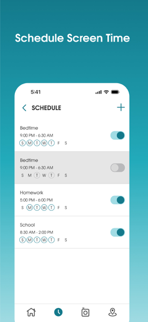 Parental Control App - OurPact Screenshot