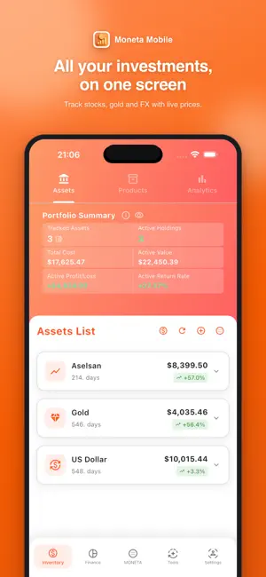 Moneta Mobile screenshot 2