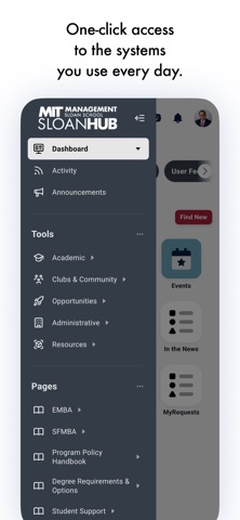 MIT SloanHub screenshot