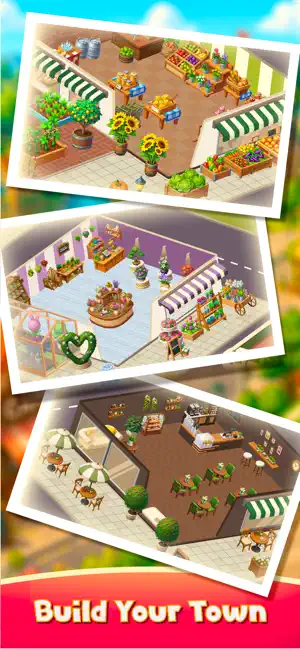Dream Town: Merge Games screenshot 2
