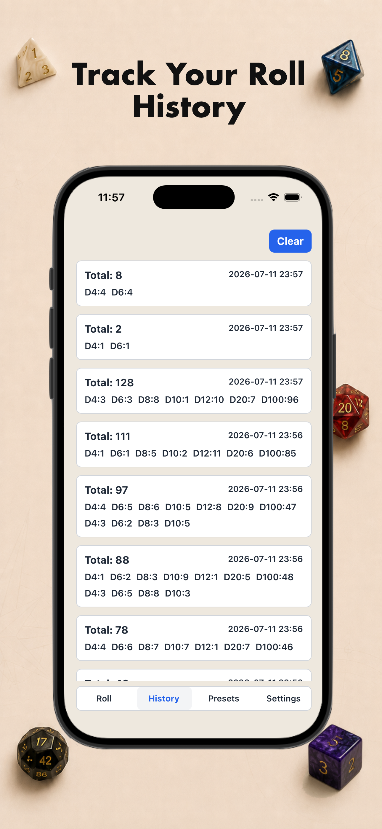 Dice & Roller screenshot 7