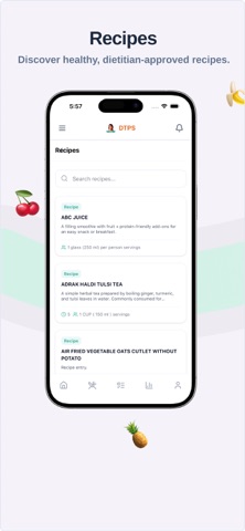 DTPS - Nutrition screenshot