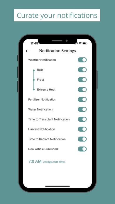 Garden Partner iPhone screenshot 6 - Lifestyle app