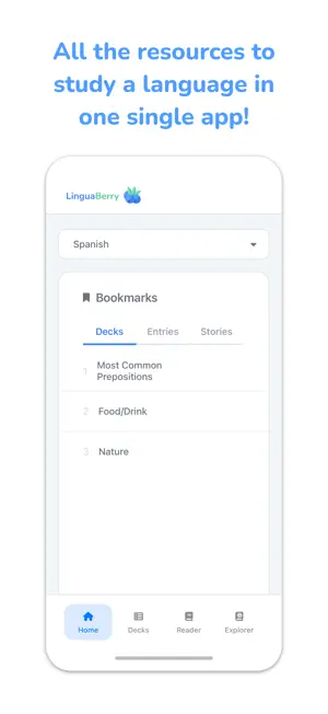 LinguaBerry screenshot 1