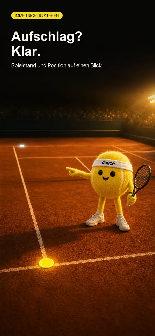 Screenshot #3 pour Deuce - Tennis Companion
