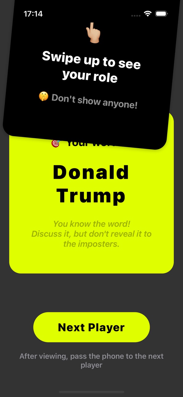iPhone screenshot